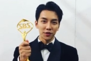 ‘SBS 연예대상’ 이승기 “대상의 무게, 이렇게 큰지 몰랐다”