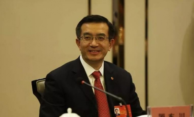 중국 최고인민법원 산하 지식재산권 초대법원장 루오둥촨  신경보 캡처