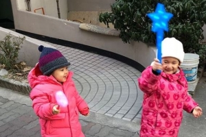 이윤지 딸 라니, 시하와 만남 “내일부터 5세가 되는 거야!”