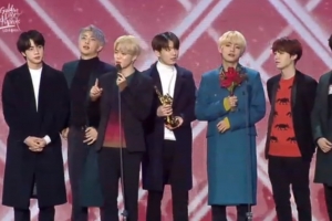 [2019 골든디스크] 방탄소년단 인기상 수상 “소중한 시간 내 투표해주셔서 받은 상”