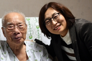 은수미 시장, 김구 주석 비서 김우전 前 광복회장 예방