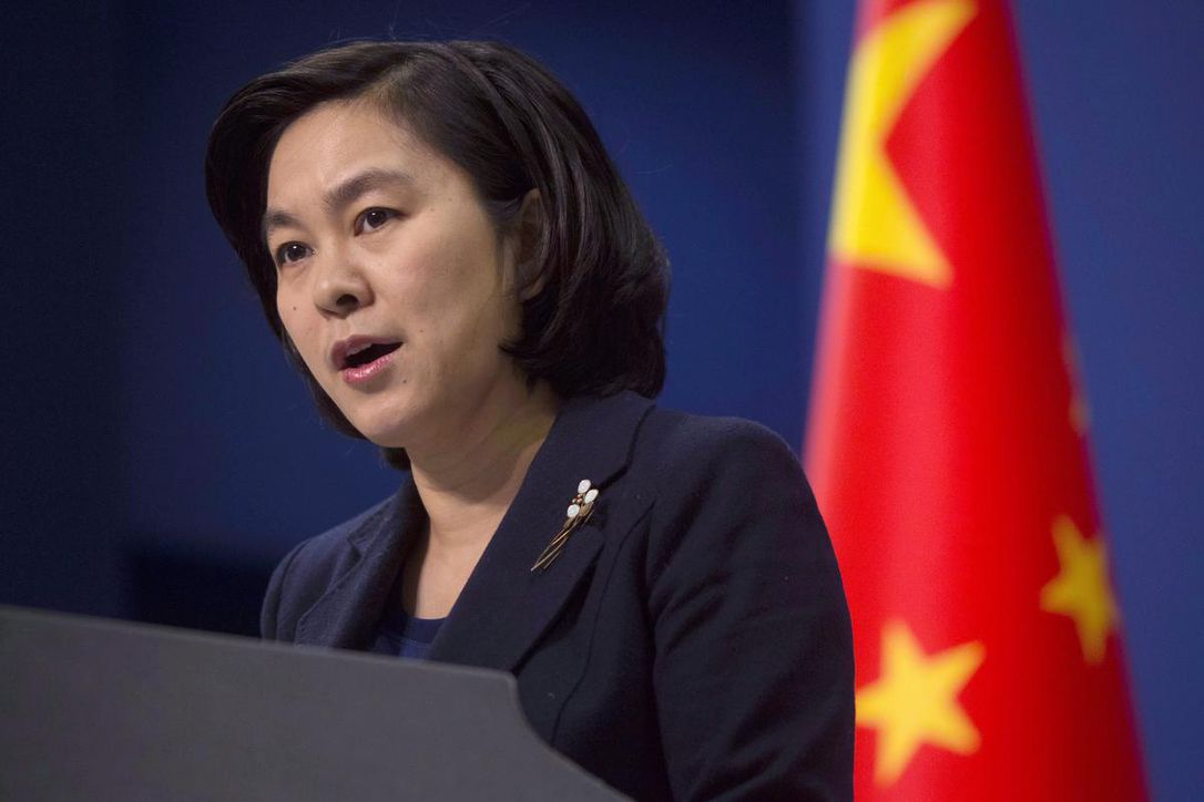 중국 외교부 대변인의 반박