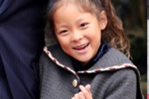 추성훈, 추사랑과 닮은꼴 미소 자랑하며 하트 ‘같이 왔어요~’