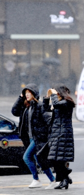 [서울포토] ‘점심식사 하고 가버린’ 눈