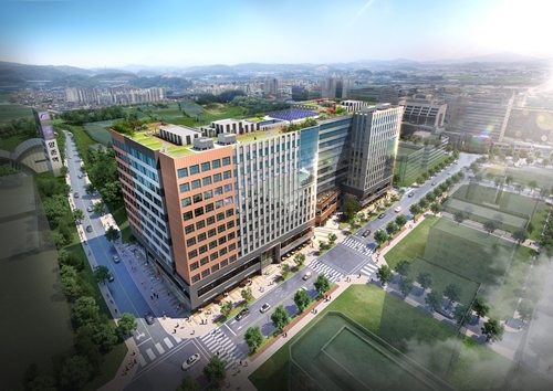 대규모 교통 개발로 주목받는 김포 ‘한강신도시’에 분양 중인 지식산업센터 ‘디원시티’ 조감도 (제공=디허브)