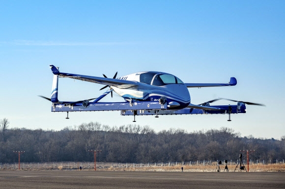 보잉사의 ‘하늘을 나는 자동차(flying car)’. AFP 연합뉴스