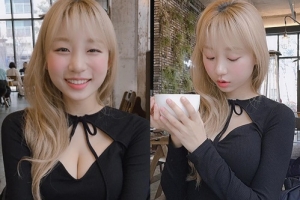 [포토] 표은지, ‘베이글녀’의 셀프 나쁜 시선
