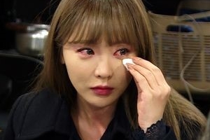 ‘미우새’ 홍진영X홍선영, 회식서 눈물 펑펑 ‘빨간 토끼눈’ 포착