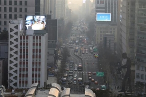 새해 첫 달 서울서는 ‘숨쉬기’ 어려웠다