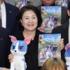 김정숙 여사, 생명존중 메시지 담은 애니 ‘언더독’ 관람