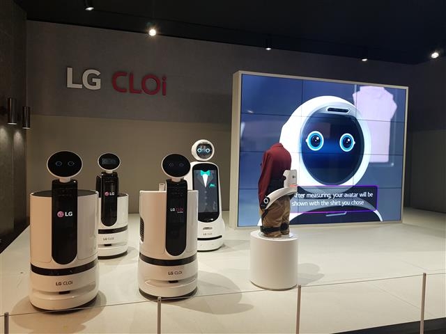 LG전자 로봇 브랜드 ‘클로이’ 제품들