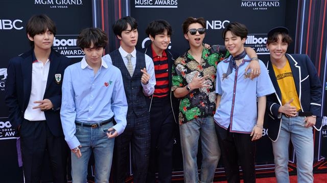 방탄소년단. UPI 연합뉴스