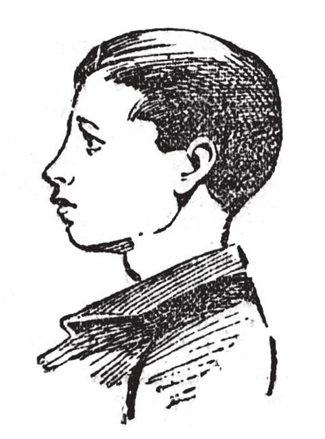 1895년 7월 범행이 발각된 직후 신문에 실린 로버트(당시 13세)의 모습.  클 제공