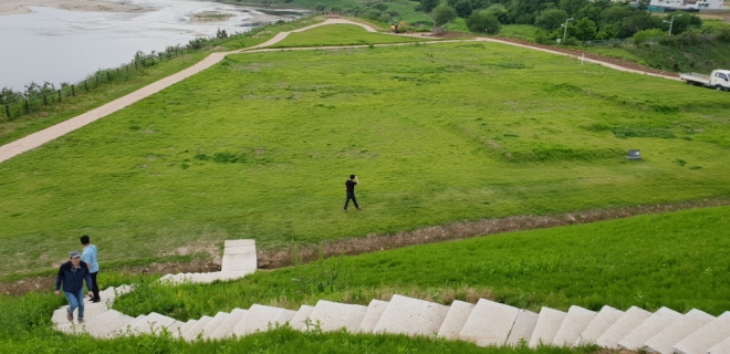 연천군에 조성된 고랑포길