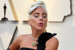 [포토] 제91회 아카데미 시상식, 레이디 가가 ‘달콤한 손키스’