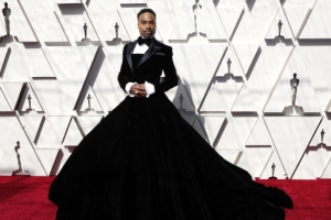 [포토] ‘제91회 아카데미 시상식’ 빌리 포터, ‘턱시도+드레스’ 파격 의상