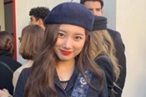 수지, 베레모 찰떡 소화한 스타일링 ‘파리 빛내는 미모’