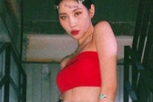 [포토] ‘새빨간 탱크톱’ 선미, 드러낸 복근