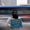 [서울포토] 경유차 대책촉구 퍼포먼스