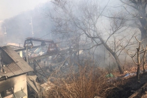 고양시 덕은동 화재 산불로 번져…인천 장수산도 불