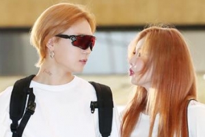 [포토] ‘현아·이던’ 커플 출국