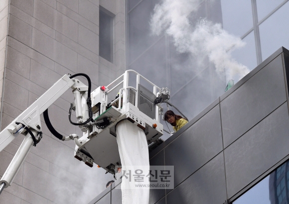 전국서 화재대피 훈련