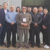 중국 체육총국 일행...나노방지망 업체 오투클린 부산공장 방문