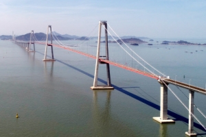 압해도~암태도 신안 천사대교 개통