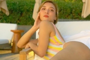 [포토] ‘과감한 라인’ 루나, 수영복 자태