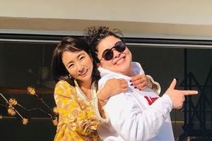 [EN스타] 진재영, 이영자와 훈훈 투샷 “너무 행복했어요♥”