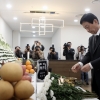 진영 ‘진주 방화·살인사건’ 희생자 조문…“참담함 금할 길 없어”