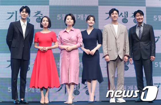 ‘기생충’ 최우식 조여정 장혜진 박소담 이선균 송강호