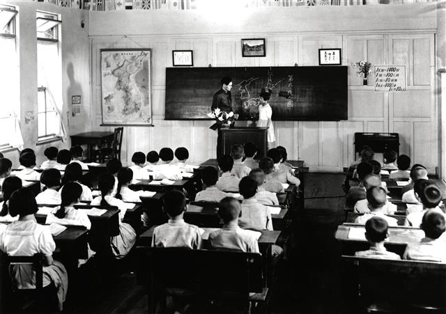 2014년 중국전영자료관에서 수집한 최인규 감독의 영화 ‘수업료’(1940)의 한 장면.  한국영상자료원 제공