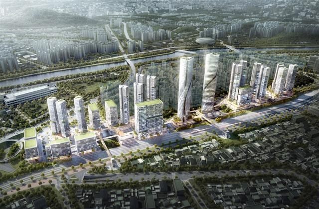 도시관리계획안(조감도)