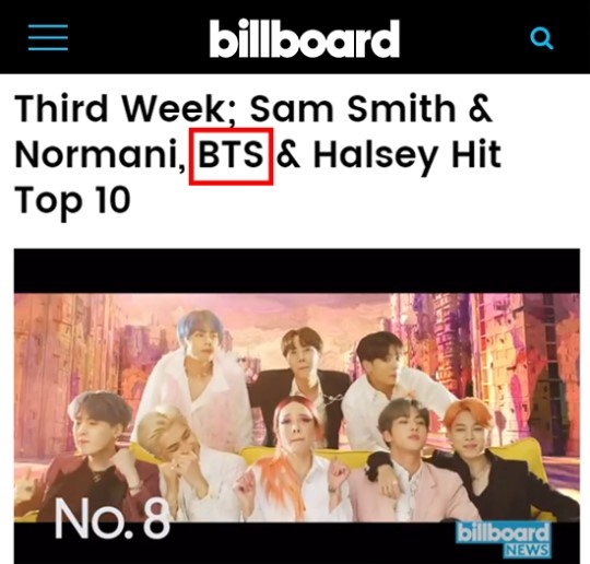 방탄소년단 빌보드