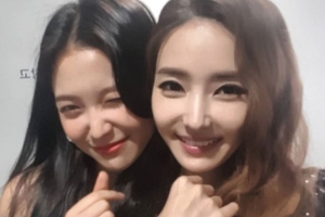 ‘더팩트뮤직어워즈’ 한채영♥레드벨벳 예리 “여신들의 만남”[EN스타]