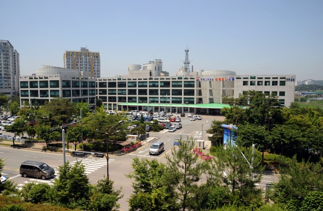 시흥시청 전경