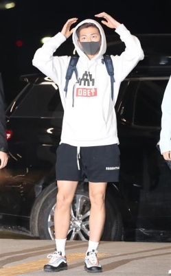방탄소년단 RM, 댄스로 다져진 근육질 몸매