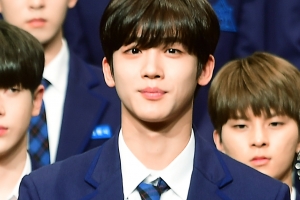 [현장포토] ‘프로듀스X101’ 위엔터 김요한, 태권도 소년의 다소곳한 두 손