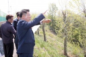 박승원 광명시장, 구로차량기지 이전대상지 현장 둘러보며 주민의견 청취