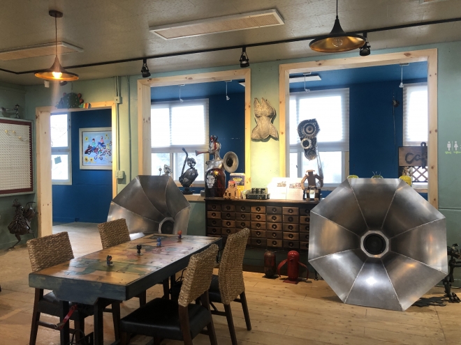 오대호아트팩토리 실내 모습