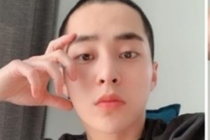 [공식] 시우민 입대, 머리 자르기 전,후 보니..