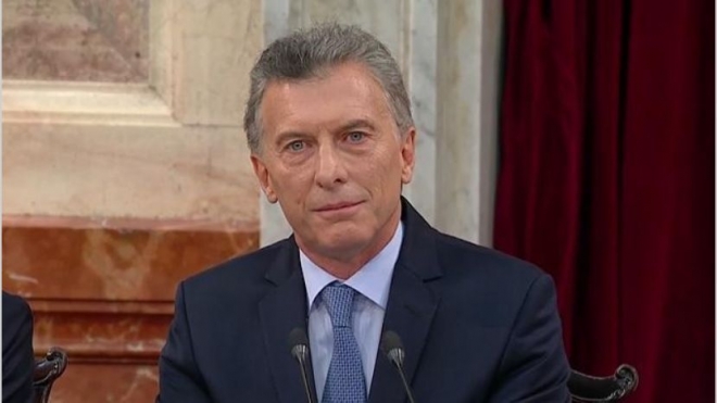 마우시리오 마크리 아르헨티나 대통령 엘크로니스타