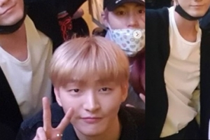 [EN스타] “워너원 우정”...옹성우X윤지성X하성운 만남 포착