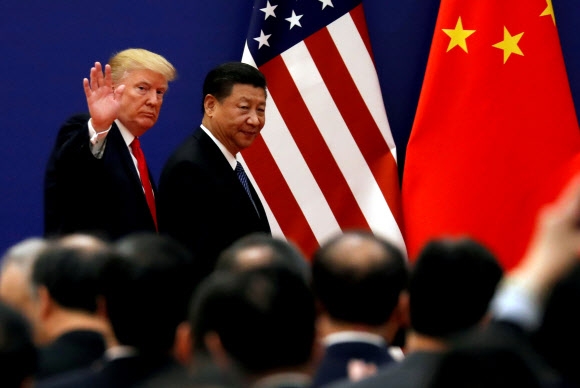 트럼프 미국 대통령과 시진핑 중국 국가주석. 로이터 연합뉴스
