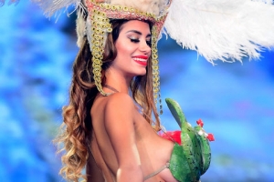 [포토] ‘슈퍼탤런트 도전’ 40인치 글래머 멕시코 미녀 브렌다 하루