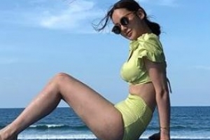 [EN스타] 아이비, 숨길 수 없는 복근+볼륨 몸매 ‘다 가졌네’