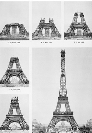 에펠탑의 완성과정