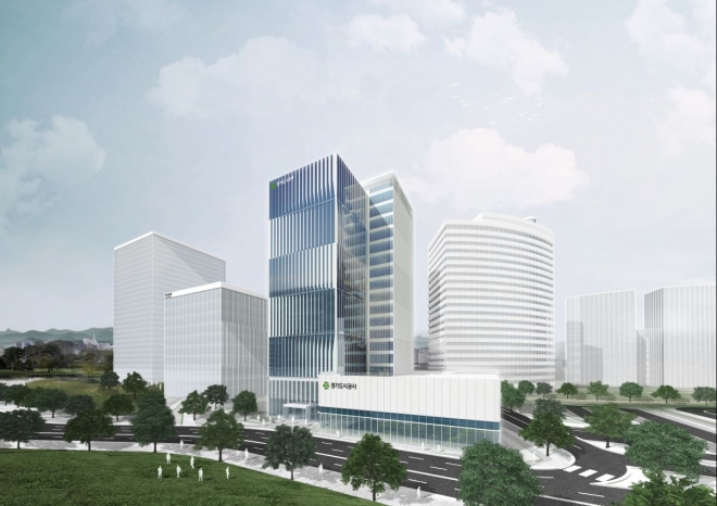 광교 융복합센터 조감도. 경기도시공사 제공