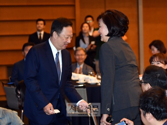 박영선 장관, 대한상의 주최 CEO 간담회 참석  